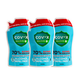 COV-X Alcohol Refill Pack 500ml Set of 3